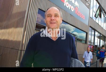 Monza, Italien. 08 Sep, 2019. Monza, Italien - September 08, 2019: FIA Formula One World Championship, Grand Prix von Italien mit Gerhard Berger | Verwendung der weltweiten Kredit: dpa/Alamy leben Nachrichten Stockfoto