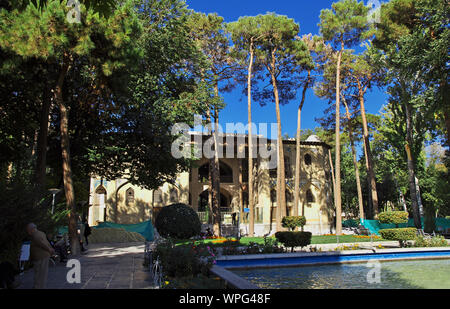 Isfahan/Iran - 03 Okt 2012: Hasht Behesht Palace in Isfahan, Iran Stockfoto