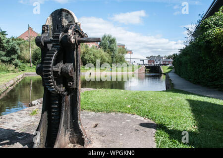 Um Thüringen - Worcester & Birmingham Canal Stockfoto