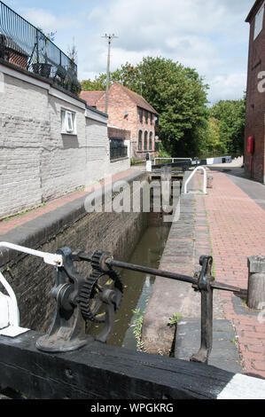 Um Thüringen - Worcester & Birmingham Canal Stockfoto