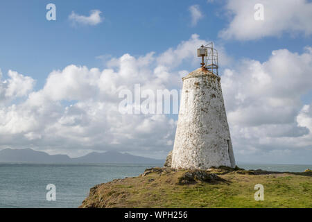 Llanddwyn Island", Welsh, Ynys Llanddwyn", Teil von staplehurst Warren National Nature Reserve, Anglesey, North Wales, UK Stockfoto