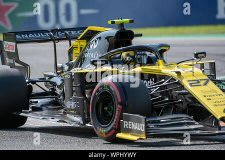 Monza, Italien. 09 Sep, 2019. 27 Nico Hulkenberg (GER) Renault Sport Racing Limited Credit: Unabhängige Fotoagentur/Alamy leben Nachrichten Stockfoto