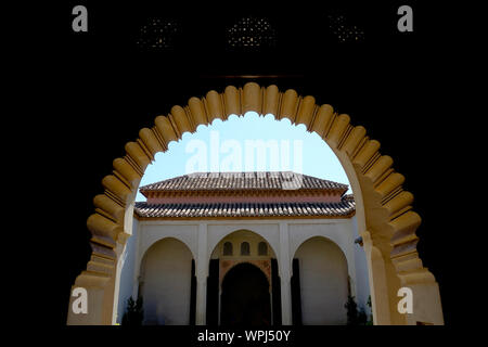 Alcazaba de Malaga, Malaga, Spanien. Stockfoto