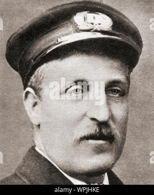 Charles Algernon Fryatt, 1872 - 1916. Britische Mariner, der von den Deutschen für den Versuch zu Ram ein U-Boot im Jahr 1915 ausgeführt. Aus dem Festzug des Jahrhunderts, veröffentlicht 1934. Stockfoto