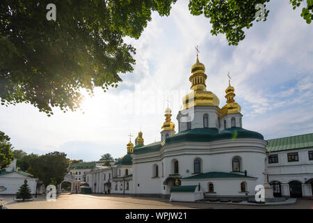 Kiew, Kiew: Kirche der Erhöhung des Kreuzes in Pechersk Lavra (Kloster der Höhlen), historischen orthodoxen christlichen Kloster in, Kiew, Ukraine Stockfoto