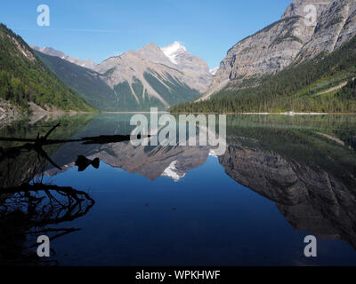 Kinney Lake am Mt. Robson Provincial Parl Stockfoto