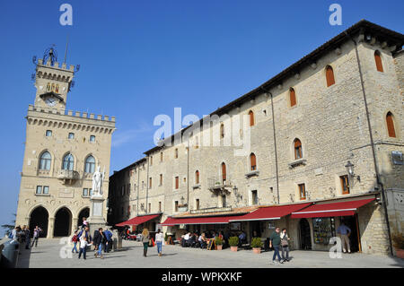 Liberty Square, Piazza della Liberta, San Marino, Europa Stockfoto