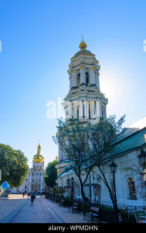 Kiew, Kiew: Große Lavra Glockenturm, Pechersk Lavra (Kloster der Höhlen), historischen orthodoxen christlichen Kloster in, Kiew, Ukraine Stockfoto