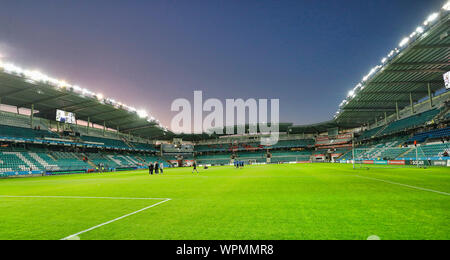 Tallinn, Estland. 09 Sep, 2019. TALLINN, 09-09-2019, Le Coq Arena, EM-Qualifikationsspiel in Estland - Niederlande. Stadion Übersicht während des Spiels Estland - Niederlande. Credit: Pro Schüsse/Alamy leben Nachrichten Stockfoto