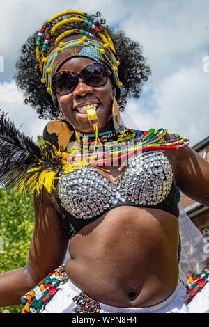 Cowley Road Karneval 2019. Stockfoto