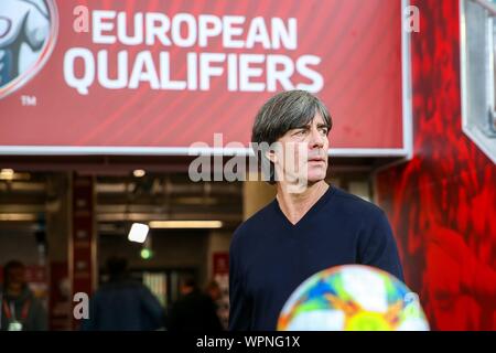 Belfast, UK. 09 Sep, 2019. Belfast, Grossbritannien. 09 Sep, 2019. firo: 09.09.2019 Fußball: Fußball-EURO, Euro-Qualifikation: Nordirland - Deutschland Porträt, Trainer, Joachim Niedrig | Verwendung der weltweiten Kredit: dpa/Alamy leben Nachrichten Stockfoto