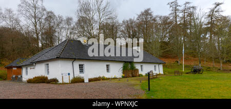 Clan Cameron Museum, Achancarry, in der Nähe der Spean Bridge, Highland, Schottland, UK Stockfoto