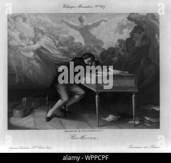 Ludwig van Beethoven, 1770-1827 Stockfoto