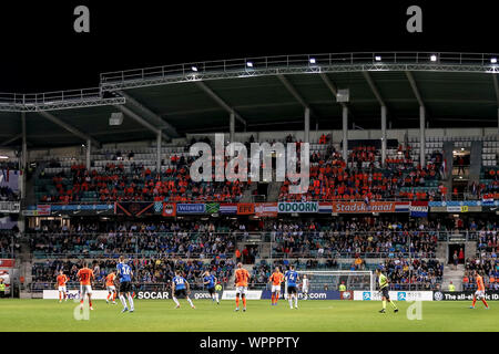 Tallinn, Estland. 09 Sep, 2019. TALLINN, 09-09-2019, Le Coq Arena, EM-Qualifikationsspiel in Estland - Niederlande. Stadion Übersicht während des Spiels Estland - Niederlande. Credit: Pro Schüsse/Alamy leben Nachrichten Stockfoto