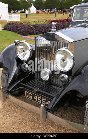 Rolls Royce Phantom II Continental Sports Saloon (1933), Concours von Eleganz 2019, Hampton Court Palace, East Molesey, Surrey, England, UK, Europa Stockfoto