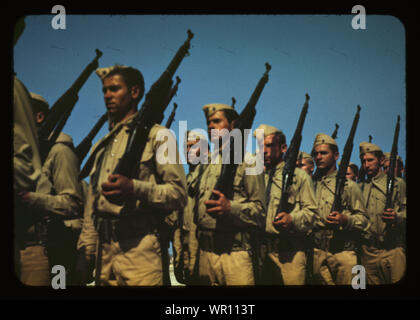 Marines Abschluss Ausbildung auf Parris Island, SC Stockfoto