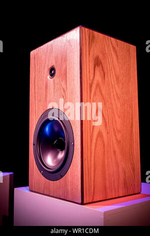 Custom Made Hi fidelity Studio Lautsprecher Stockfoto