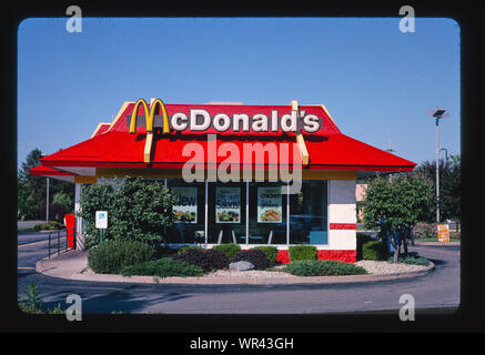 McDonald's, Spring Valley, Illinois Stockfoto