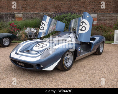 Ecurie Ecosse LM 69 in Hampton Court Concours 2019 Stockfoto