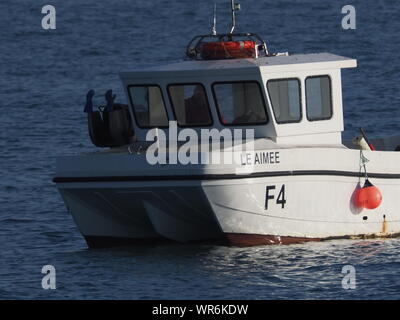 Sheerness, Kent, Großbritannien. 10. September, 2019. UK Wetter: einen hellen und sonnigen Morgen in Sheerness, Kent auf was schaut, ein schöner Tag zu werden. Credit: James Bell/Alamy leben Nachrichten Stockfoto