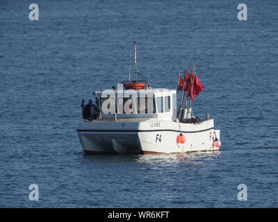 Sheerness, Kent, Großbritannien. 10. September, 2019. UK Wetter: einen hellen und sonnigen Morgen in Sheerness, Kent auf was schaut, ein schöner Tag zu werden. Credit: James Bell/Alamy leben Nachrichten Stockfoto