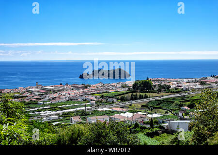Vila Franca do Campo, São Miguel, Azoren, Azoren, Portugal, Europa. Stockfoto