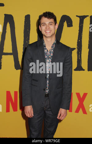 Los Angeles, USA. 9. Sep 2019. Andrew Brodeur 09/09/2019 Die Los Angeles Special Screening von "großes Mädchen" an der Netflix in Los Angeles, CA Foto von Yurina Abe/HollywoodNewsWire.co Credit statt: Hollywood News Wire Inc./Alamy leben Nachrichten Stockfoto