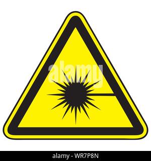 Laserstrahlung Stock Vektor