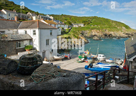 Eglinton Fischerdorf. South Cornwall, England, Großbritannien Stockfoto