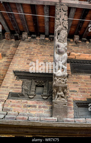 Buddhistische Tempel Chhusya Bahal in Kathmandu, Nepal Stockfoto