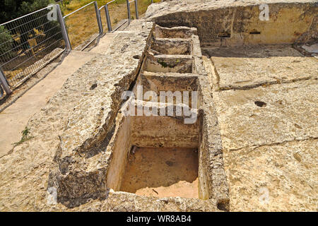 Nebi Samwil oder Grab von Samuel am Stadtrand von Jerusalem Israel Stockfoto