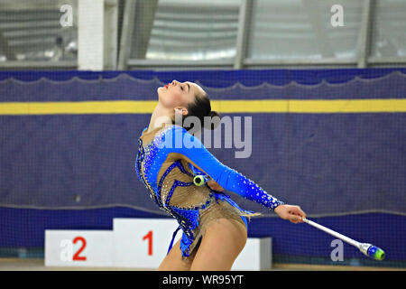 Moskau/Russland -09/08/2019 - Moskau Gnade regionale Konkurrenz: Stockfoto