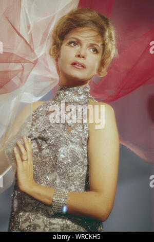 Eva Bartok, ungarisch britische Fictitious character, Deutschland frühe 1960er Jahre. Ungarische britische Schauspielerin Eva Bartok, Deutschland Anfang der 60er Jahre. Stockfoto