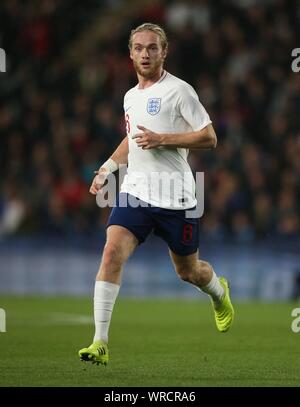 TOM DAVIES, ENGLAND U21, 2019 Stockfoto