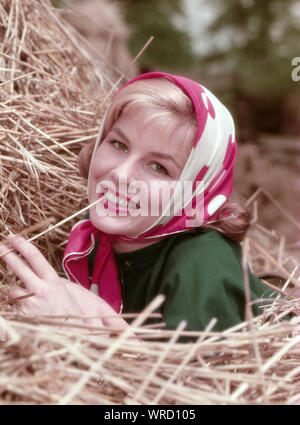 Sabine Bethmann, deutsche Plant, Deutschland frühe 1960er Jahre. Deutsche Schauspielerin Sabine Bethmann, Deutschland Anfang der 60er Jahre. Stockfoto