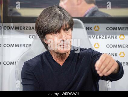 Hamburg, Deutschland. 06 Sep, 2019. Trainer/Bundescoach Joachim Loew (LV? W, Jogi, GER), Fußball, Wm, Deutschland (GER) - Niederlande (NED) 2:4, am 06/09/2019 in Hamburg/Deutschland. € | Nutzung der weltweiten Kredit: dpa/Alamy leben Nachrichten Stockfoto