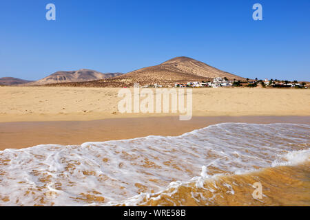 Playa de Sotavento de Jandia. Fuerteventura, Kanarische Inseln. Spanien Stockfoto