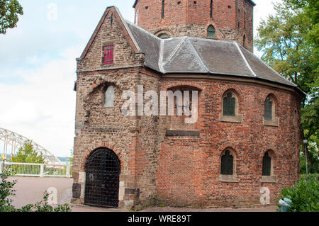 Sankt Nikolaus Kapelle am Valkhof Park, Nijmegen, Niederlande Stockfoto