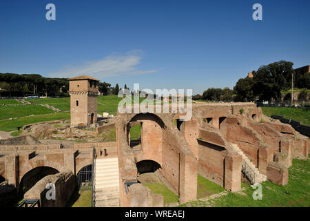 Italien, Rom, Circus Maximus Stockfoto