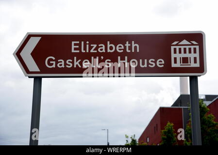 Elizabeth Gaskell Haus Stockfoto