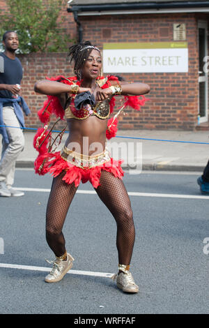 Hackney West Indian Karneval London Stockfoto