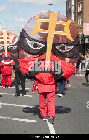 Hackney West Indian Karneval London Stockfoto
