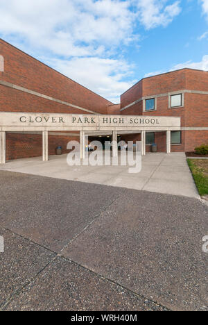 Clover Park High School, Lakewood, Washington Stockfoto