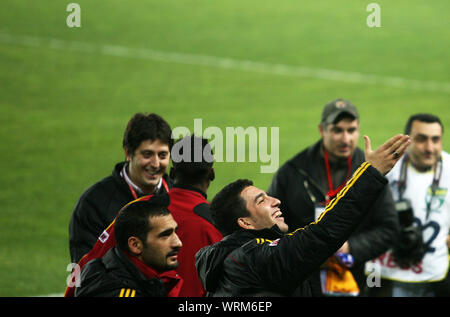 ISTANBUL, Türkei - 8. Oktober: berühmter türkischer Fußballspieler und Türkische Nationalmannschaft Kapitän Arda Turan am 8. Oktober 2012 in Istanbul, Türkei. Arda Turan spielte auch für Galatasaray, Atletico Madrid und Barcelona. Stockfoto