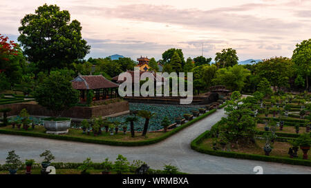 Vietnam Unseco alte Kaiserstadt Hue Park Stockfoto