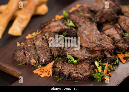 1001 orientalische Mixed Grill Barbique aus dem Nahen Osten Stockfoto