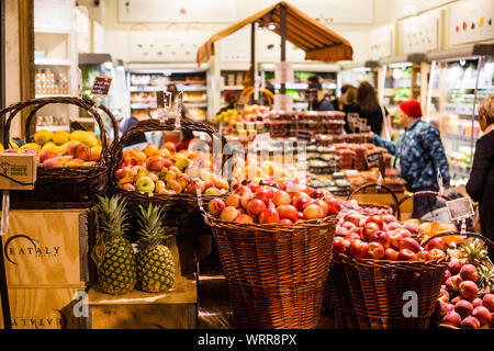 Juni 8th, 2018: Innenraum Eataly NYC Flatiron, Manhattan, New York City, New York, United States Stockfoto