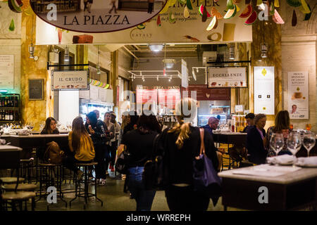 Juni 8th, 2018: Innenraum Eataly NYC Flatiron, Manhattan, New York City, New York, United States Stockfoto