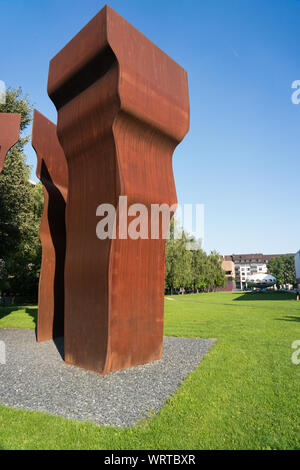 Eduardo Chillida Buscando la Luz, Pinakothek der Moderne Stockfoto