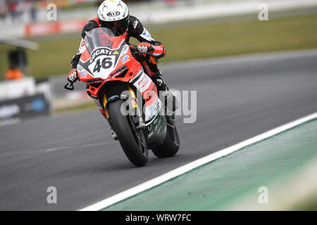 Mike Jones, Desmosport Ducati Runde 5 der australischen Superbikes Runde 5 Winton Raceway Victoria Stockfoto